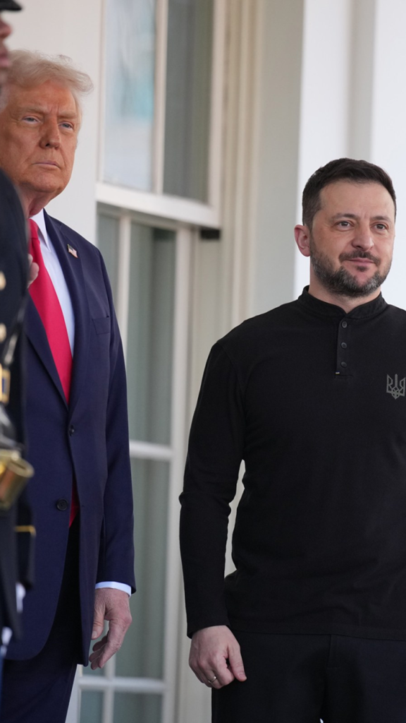 Selenskyj ohne Anzug, Trump ohne Respekt